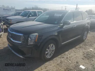2020 Kia Telluride LX with VIN 5XYP2DHC8LG006559, listed as a Copart auction lot 46606185 with 63,251 mi miles and Salvage Title. Bid and sale history available at carsss.com. Image 1.