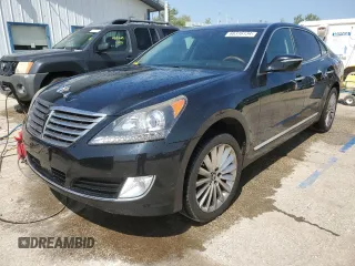 2014 Hyundai Equus Signature z VIN KMHGH4JH4EU085214, wystawiony jako Copart lot #68316134 z przebiegiem 111 779 mil mil oraz Tytuł czysty. Historia ofert i sprzedaży dostępna na DreamBid. Obrazek 1.