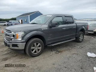 2019 Ford F-150 XL z VIN 1FTEW1E55KFA47670, wystawiony jako Copart lot #59715225 z przebiegiem 117 960 mil mil oraz Szkoda całkowita • Salvage title. Historia ofert i sprzedaży dostępna na DreamBid. Obrazek 1.
