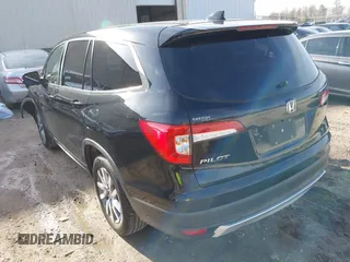 2020 Honda Pilot EX-L with VIN 5FNYF5H52LB003289, listed as a IAAI auction lot 41563075 with 151,682 mi miles. Bid and sale history available at carsss.com. Image 3.