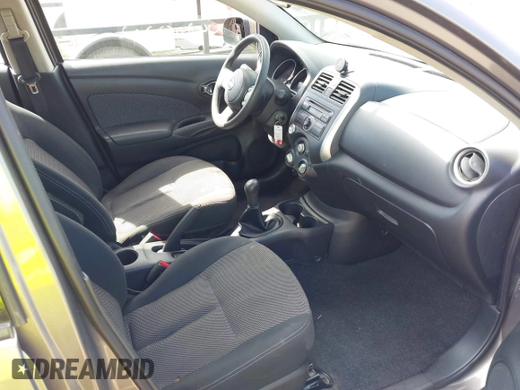 2014 Nissan Versa SV with VIN 3N1CN7AP6EL837545, listed as a IAAI auction lot 42062242 with 132,535 mi miles. Bid and sale history available at carsss.com. Image 5.