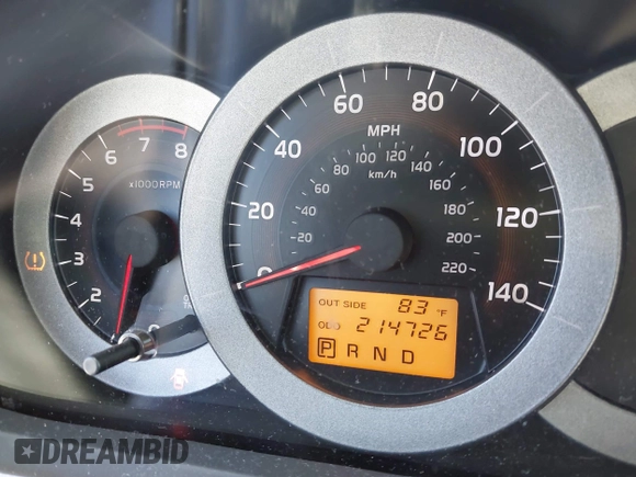 2006 Toyota RAV4 with VIN JTMZD33V465012121, listed as a IAAI auction lot 42013354 with 214,726 mi miles. Bid and sale history available at carsss.com. Image 7.