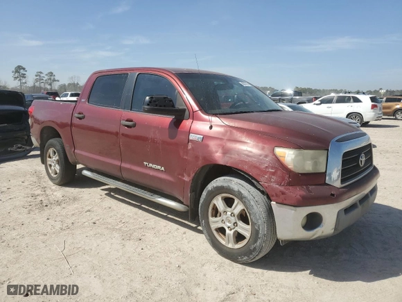 2008 Toyota Tundra 2WD Truck with VIN 5TFEV54198X062314, listed as a Copart auction lot 48067955 with NaN miles and Clean Title. Bid and sale history available at carsss.com. Image 4.
