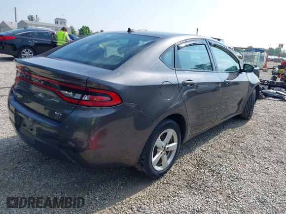 2015 Dodge Dart SXT with VIN 1C3CDFBB5FD330337, listed as a IAAI auction lot 42691694 with 184,966 mi miles and . Bid and sale history available at DreamBid. Image 4.