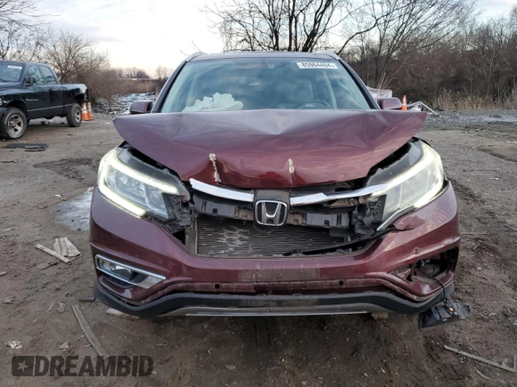 2015 Honda CR-V EX-L with VIN 2HKRM4H73FH627484, listed as a Copart auction lot 85964404 with 105,065 mi miles and Salvage Title. Bid and sale history available at carsss.com. Image 5.