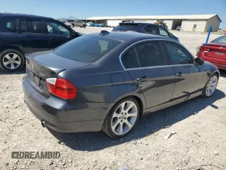 2007 BMW 3 Series 335i with VIN WBAVB735X7PA87939, listed as a Copart auction lot 50524455 with 82,654 mi miles and Salvage Title. Bid and sale history available at carsss.com. Image 3.