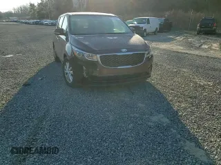 2018 Kia Sedona LX with VIN KNDMB5C14J6395781, listed as a Copart auction lot 47040825 with 150,983 mi miles and Salvage Title. Bid and sale history available at DreamBid. Image 11.