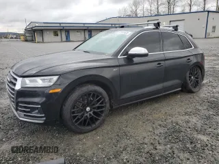 2018 Audi SQ5 Prestige with VIN WA1C4AFY3J2083167, listed as a Copart auction lot 47975535 with 58,492 mi miles and Salvage Title. Bid and sale history available at carsss.com. Image 1.