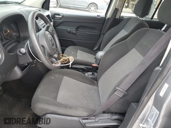2017 Jeep Compass Sport with VIN 1C4NJCBB8HD133046, listed as a Copart auction lot 46084055 with 67,168 mi miles and Salvage Title. Bid and sale history available at carsss.com. Image 7.