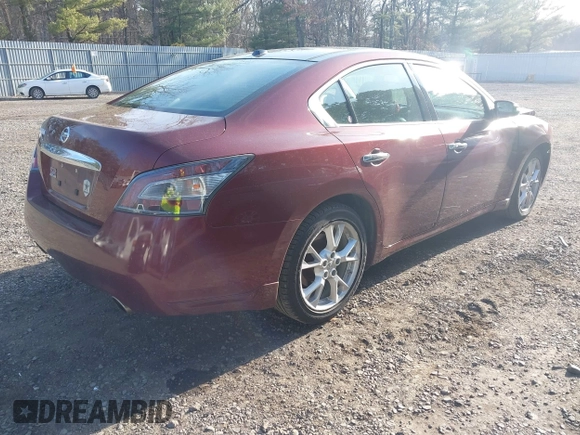 2012 Nissan Maxima SV with VIN 1N4AA5AP6CC850279, listed as a IAAI auction lot 41698059 with 111,682 mi miles and . Bid and sale history available at DreamBid. Image 4.
