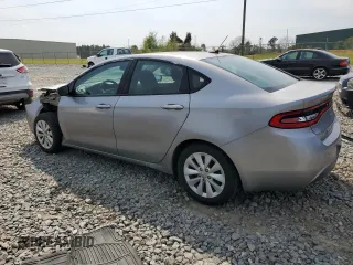 2014 Dodge Dart SXT with VIN 1C3CDFBB3ED702899, listed as a Copart auction lot 50325655 with 166,283 mi miles and Salvage Title. Bid and sale history available at DreamBid. Image 2.