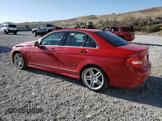 2013 Mercedes-Benz C 300 Sport with VIN WDDGF8AB1DG111008, listed as a Copart auction lot 50840715 with 86,659 mi miles and Salvage Title. Bid and sale history available at DreamBid. Image 2.