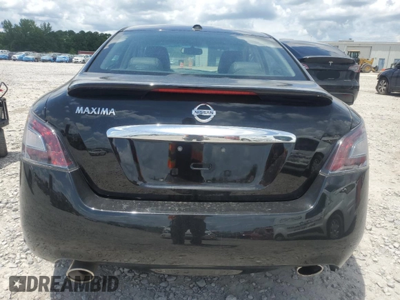 2012 Nissan Maxima SV with VIN 1N4AA5AP4CC841371, listed as a Copart auction lot 60878515 with 74,214 mi miles and Salvage title. Bid and sale history available at DreamBid. Image 6.