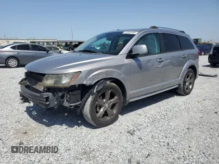 2015 Dodge Journey Crossroad z VIN 3C4PDCGG3FT682875, wystawiony jako Copart lot #57034165 z przebiegiem 175 200 mil mil oraz Szkoda całkowita • Salvage title. Historia ofert i sprzedaży dostępna na DreamBid. Obrazek 1.