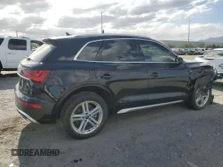2024 Audi Q5 S line Premium with VIN WA1G2AFY2R2079310, listed as a Copart auction lot 56993615 with 4,484 mi miles and Salvage title. Bid and sale history available at DreamBid. Image 3.