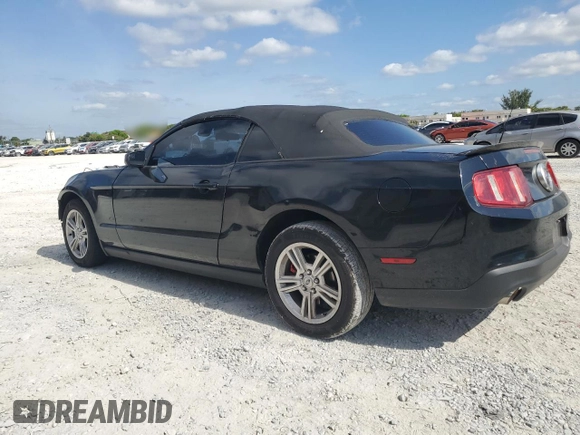 2012 Ford Mustang V6 with VIN 1ZVBP8EM5C5252216, listed as a Copart auction lot 55965755 with 135,502 mi miles and Salvage title. Bid and sale history available at DreamBid. Image 2.