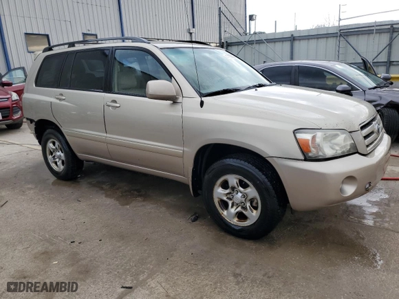 2007 Toyota Highlander with VIN JTEHD21A370047829, listed as a Copart auction lot 47278735 with 223,298 mi miles and Non Repairable. Bid and sale history available at carsss.com. Image 4.