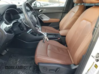 2022 Audi Q3 Premium with VIN WA1AUCF32N1002159, listed as a Copart auction lot 86177364 with 29,458 mi miles and Salvage Title. Bid and sale history available at carsss.com. Image 7.