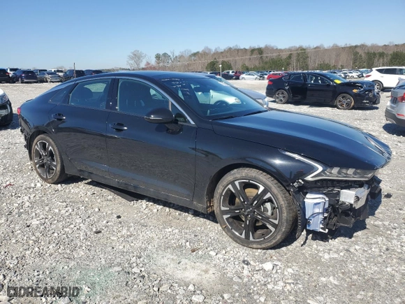 2024 Kia K5 GT-Line with VIN 5XXG64J2XRG237479, listed as a Copart auction lot 48558005 with 29,313 mi miles and Salvage Title. Bid and sale history available at carsss.com. Image 4.