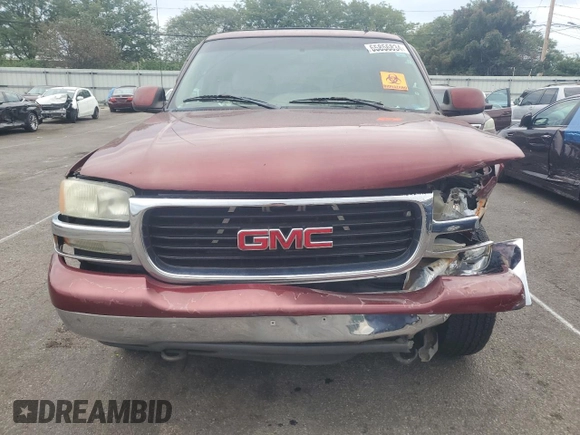 2002 GMC Yukon SLT with VIN 1GKEK13Z32J256943, listed as a Copart auction lot 65856834 with 288,872 mi miles and Salvage Title. Bid and sale history available at carsss.com. Image 5.