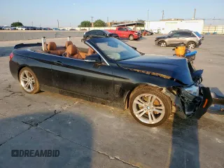 2016 BMW 4 Series 428i z VIN WBA3V7C57G5A27806, wystawiony jako Copart lot #53341735 z przebiegiem 77 381 mil mil oraz Szkoda całkowita • Salvage title. Historia ofert i sprzedaży dostępna na DreamBid. Obrazek 4.