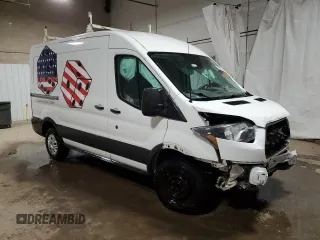 2016 Ford Transit Cargo with VIN 1FTYR1CM1GKA04036, listed as a Copart auction lot 51225885 with Not Provided miles and Salvage Title. Bid and sale history available at DreamBid. Image 4.