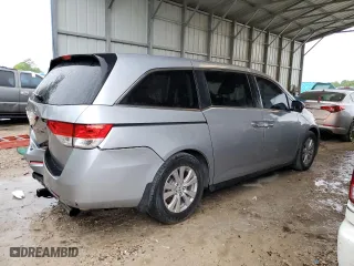 2016 Honda Odyssey EX-L with VIN 5FNRL5H64GB143629, listed as a Copart auction lot 51937415 with 113,880 mi miles and Salvage Title. Bid and sale history available at carsss.com. Image 3.
