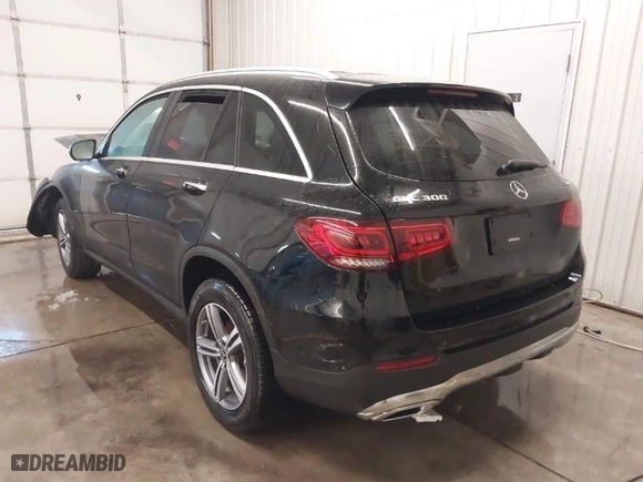 2022 Mercedes-Benz GLC with VIN W1N0G8EB4NV360623, listed as a IAAI auction lot 41286269 with 2,813 mi miles. Bid and sale history available at carsss.com. Image 3.