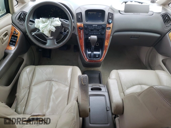 2000 Lexus RX 300 z VIN JT6GF10U3Y0062761, wystawiony jako Copart lot #44602235 z przebiegiem 234 749 mil mil oraz Szkoda całkowita • Salvage title. Historia ofert i sprzedaży dostępna na DreamBid. Obrazek 8.
