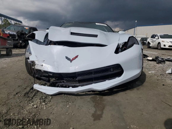 2019 Chevrolet Corvette 1LT with VIN 1G1YB2D72K5113706, listed as a Copart auction lot 71842584 with 0 mi miles and Salvage Title. Bid and sale history available at carsss.com. Image 5.