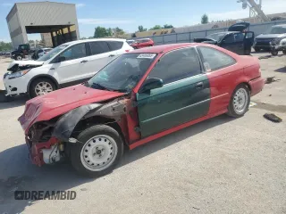 1996 Honda Civic DX z VIN 1HGEJ6121TL024088, wystawiony jako Copart lot #63406855 z przebiegiem 128 105 mil mil oraz Szkoda całkowita • Salvage title. Historia ofert i sprzedaży dostępna na DreamBid. Obrazek 1.