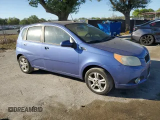2009 Chevrolet Aveo 2LT with VIN KL1TG66E89B299356, listed as a Copart auction lot 48540435 with 88,947 mi miles and Salvage title. Bid and sale history available at DreamBid. Image 4.
