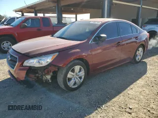 2016 Subaru Legacy 2.5i with VIN 4S3BNBA66G3060530, listed as a Copart auction lot 41986165 with 111,343 mi miles and Salvage Title. Bid and sale history available at carsss.com. Image 1.