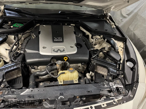 2015 Infiniti Q50 with VIN JN1BV7AR9FM396109, listed as a Copart auction lot 54572095 with 138,477 mi miles and Salvage Title. Bid and sale history available at carsss.com. Image 7.