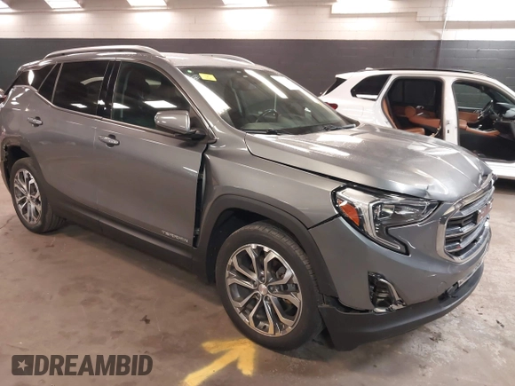 2019 GMC Terrain SLT with VIN 3GKALVEX0KL309931, listed as a IAAI auction lot 42053280 with 41,075 mi miles. Bid and sale history available at carsss.com. Image 1.