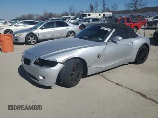 2003 BMW Z4 3.0i with VIN 4USBT53493LT24038, listed as a Copart auction lot 45665895 with 113,461 mi miles and Salvage title. Bid and sale history available at DreamBid. Image 1.