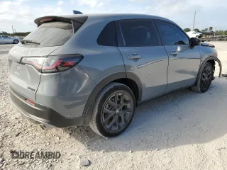 2024 Honda HR-V Sport with VIN 3CZRZ1H53RM725373, listed as a Copart auction lot 85569374 with 17,170 mi miles and Salvage Title. Bid and sale history available at carsss.com. Image 3.
