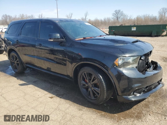 2012 Dodge Durango R/T with VIN 1C4SDHCT7CC321652, listed as a Copart auction lot 51764035 with 173,287 mi miles and Salvage title. Bid and sale history available at DreamBid. Image 4.