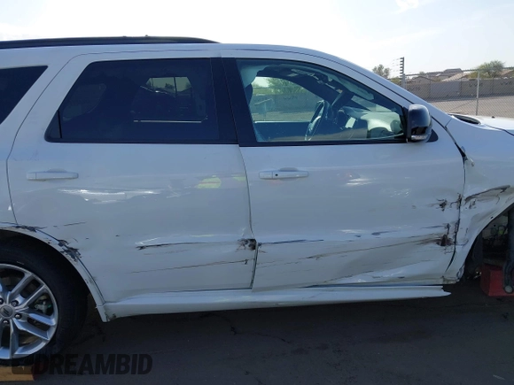 2023 Dodge Durango GT Plus with VIN 1C4RDHDG5PC616674, listed as a IAAI auction lot 41929358 with 42,279 mi miles and . Bid and sale history available at DreamBid. Image 14.