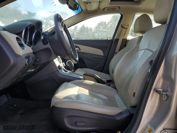 2011 Chevrolet Cruze LT w/2LT with VIN 1G1PG5S98B7212134, listed as a Copart auction lot 45471955 with 156,478 mi miles and Clean Title. Bid and sale history available at carsss.com. Image 7.
