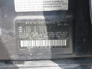 2011 Subaru Legacy Limited with VIN 4S3BMBJ67B3212777, listed as a IAAI auction lot 42032652 with 154,296 mi miles and . Bid and sale history available at DreamBid. Image 9.