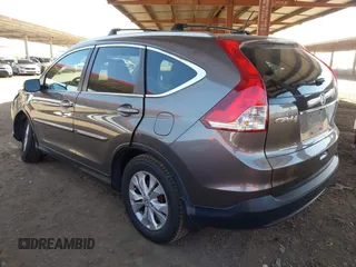 2014 Honda CR-V EX-L with VIN 2HKRM4H72EH665478, listed as a IAAI auction lot 41970335 with 119,557 mi miles. Bid and sale history available at carsss.com. Image 3.