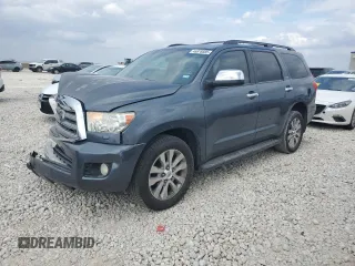 2010 Toyota Sequoia Ltd with VIN 5TDJW5G13AS031935, listed as a Copart auction lot 46876885 with 193,058 mi miles and Salvage Title. Bid and sale history available at carsss.com. Image 1.