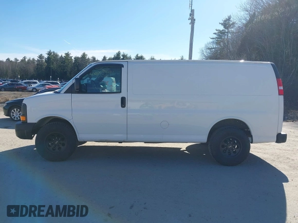 2016 Chevrolet Express Cargo with VIN 1GCWGAFF7G1280009, listed as a IAAI auction lot 41908291 with 148,798 mi miles and . Bid and sale history available at DreamBid. Image 14.