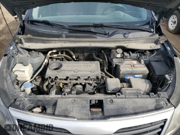 2012 Kia Sportage LX with VIN KNDPB3A20C7193384, listed as a Copart auction lot 63897595 with 308,479 mi miles and Salvage title. Bid and sale history available at DreamBid. Image 12.