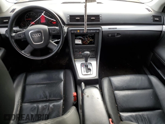 2007 Audi A4 2.0T with VIN WAUDF78E77A099734, listed as a Copart auction lot 50342225 with 136,931 mi miles and Salvage Title. Bid and sale history available at carsss.com. Image 8.