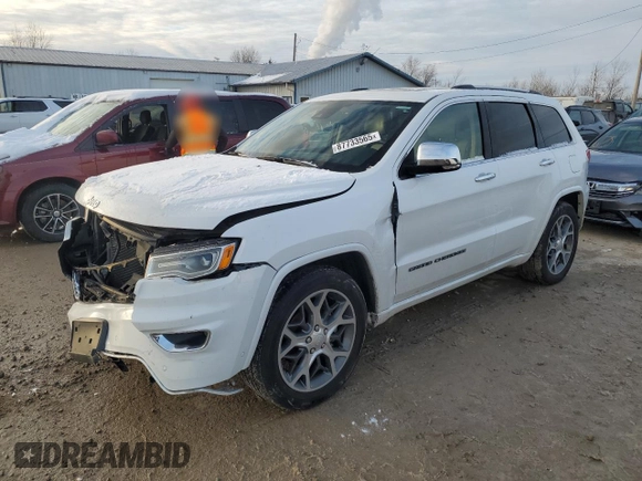2020 Jeep Grand Cherokee High Altitude with VIN 1C4RJFCG1LC101888, listed as a Copart auction lot 87733565 with 64,240 mi miles and Salvage title. Bid and sale history available at DreamBid. Image 1.