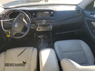 2015 Kia Cadenza Premium with VIN KNALN4D77F5193253, listed as a Copart auction lot 81748134 with 134,347 mi miles and Salvage Title. Bid and sale history available at DreamBid. Image 8.