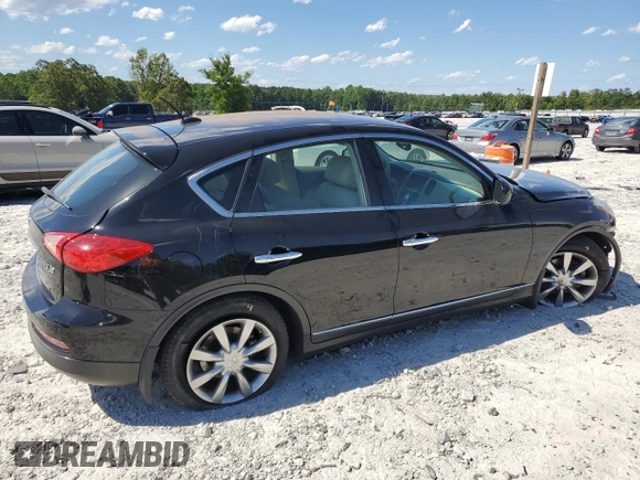 2008 Infiniti EX Journey with VIN JNKAJ09E38M303700, listed as a Copart auction lot 57881605 with 62,888 mi miles and Salvage title. Bid and sale history available at DreamBid. Image 3.
