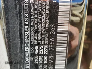 2007 Mercedes-Benz C 280 Luxury z VIN WDBRF92H17F861268, wystawiony jako Copart lot #49718375 z przebiegiem 103 299 mil mil oraz Szkoda całkowita • Salvage title. Historia ofert i sprzedaży dostępna na DreamBid. Obrazek 12.
